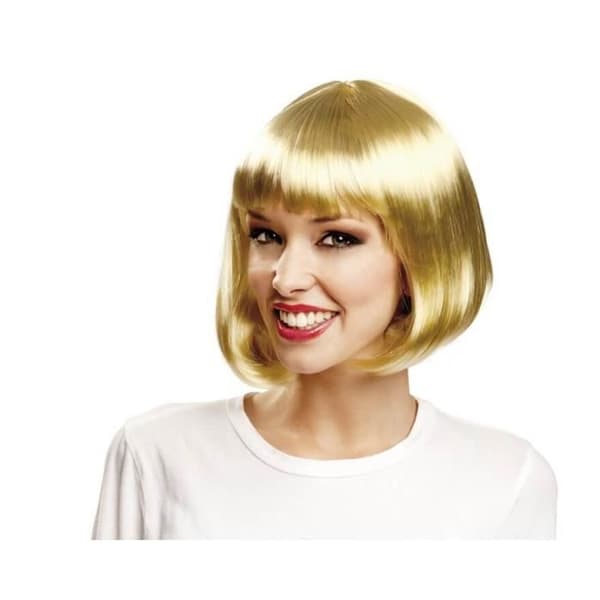 Cabaret Blond Wig - Disfrazzes - Cabaret Model - Vuxen kvinna - Gul