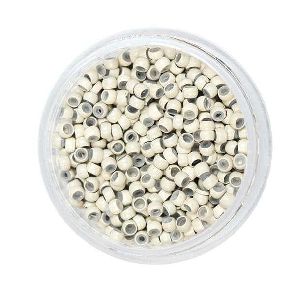 INF Nano silikonforede mikroringer for hårextensions