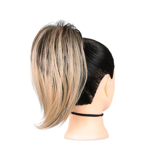 INF 1B Pink# Clip in Hestehaleextension - Volumengivende Hårstykke med Klips