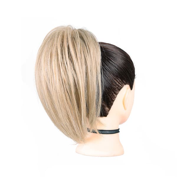 INF 1B Pink# Clip in Hestehaleextension - Volumengivende Hårstykke med Klips