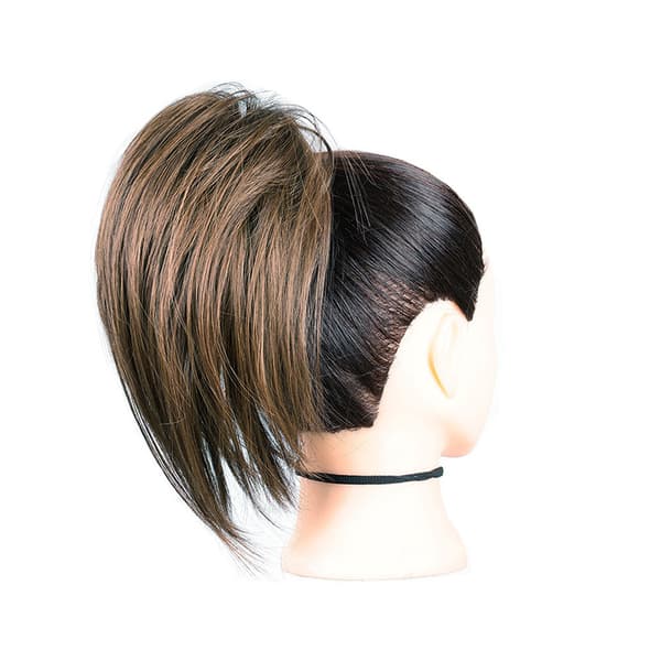 INF 1B Pink# Clip in Hestehaleextension - Volumengivende Hårstykke med Klips