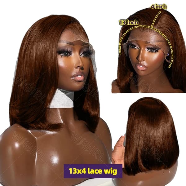 13x4 Blonde Lace Wig, 180% Tæthed, Naturlig Hårgrænse,13x4 blonder paryk, 180%, 10 tommer