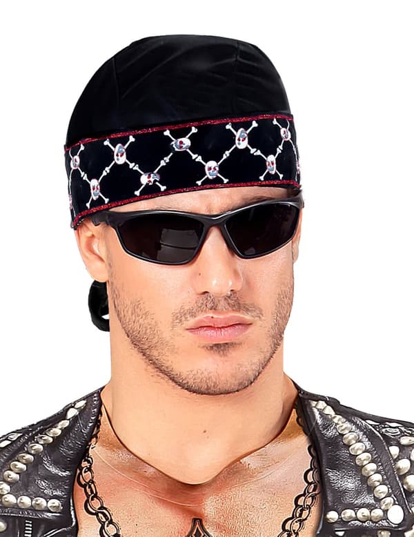 Piratbandana för vuxna.Size-One size