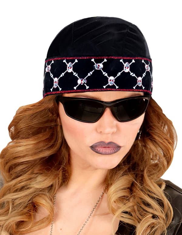 Piratbandana för vuxna.Size-One size