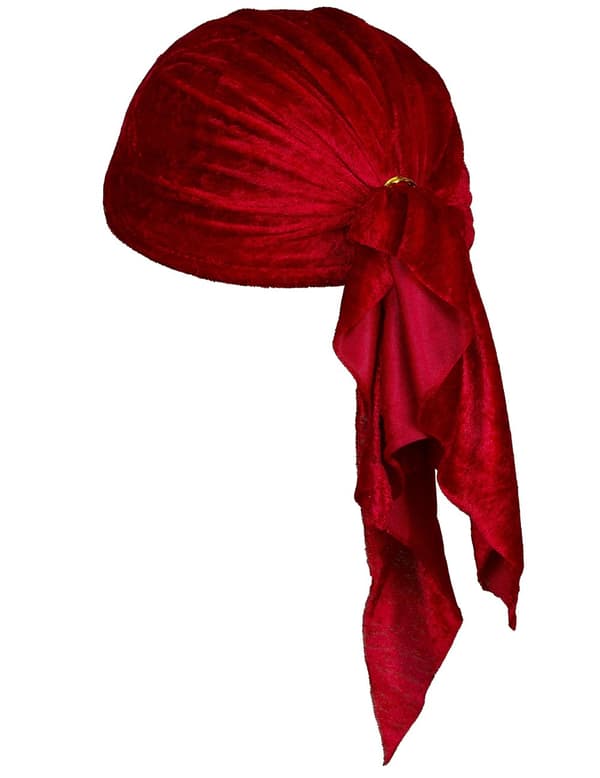 Röd bandana vuxen.Size-One size