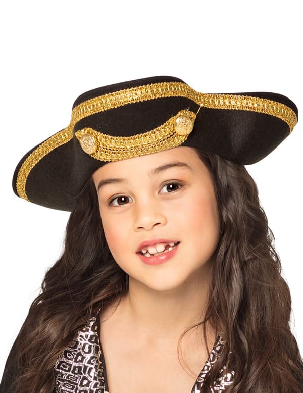 Piratkapteinlue for barn.Size-One size