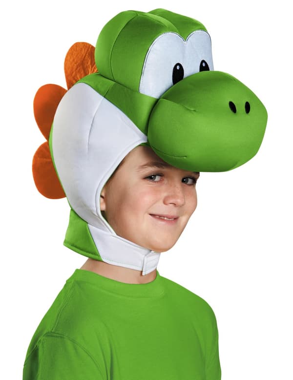 Hovedbeklædning Yoshi til børn.Size-One size