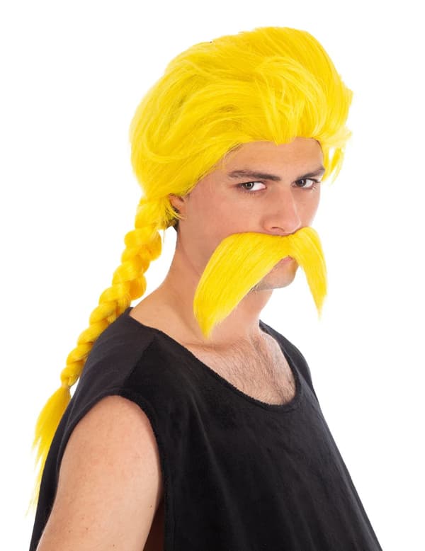 Asterix og Obelix™ parykk og bart.Size-One size
