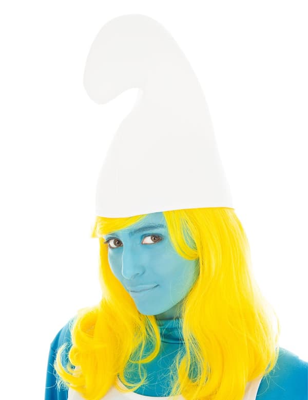 Voksen Smurfette™ parykk.Size-One size