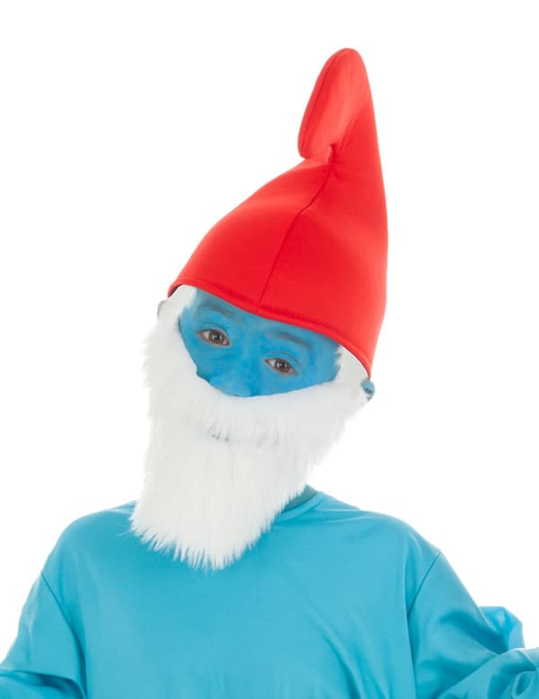 Papa Smurf™ hat til børn.Size-One size