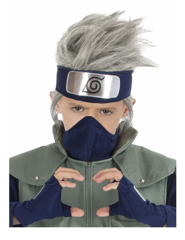 Kakashi™-peruk för barn.Size-One size