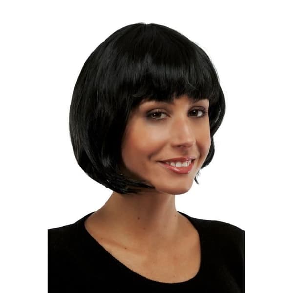Perruque kvinna - Modeaccessoar - Klassisk - Svart - Inomhus - Blanda