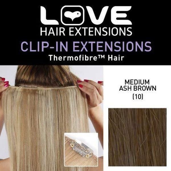 Love Hair - Clip in extensions - Naturligt hår...