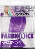 Miniatyrbild 1 av 2: Peruk - frisyr - falskt hår - extensions - hårlim Got 2b - 2CIL - Got2b Crazy Lila Clip-in Pack om 1