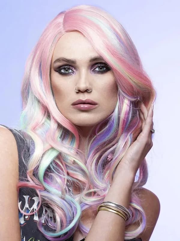 Manic Panic Pastel Unicorn Curl Wig Peruukki