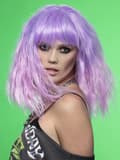 Miniatyrbild 2 av 2: Manic Panic Lilac Goddess Bob Wig Peruk