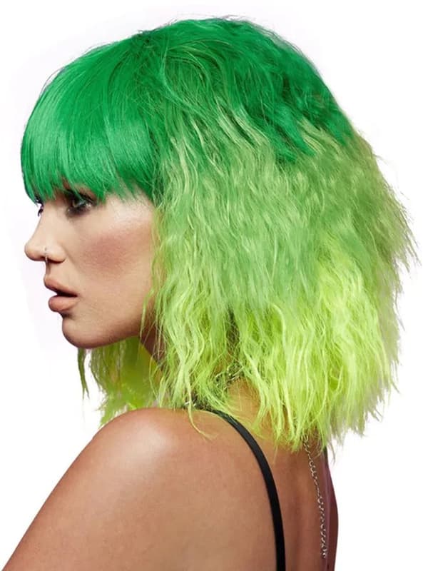 Manic Panic Green Envy Goddess Wig Peruk
