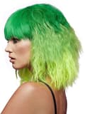 Miniatyrbild 2 av 2: Manic Panic Green Envy Goddess Wig Peruk