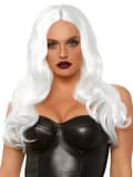 Pikkukuva 1 / 2: Leg Avenue Long Wavy Wig White Peruukki