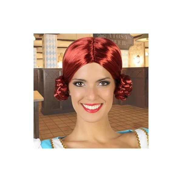 Bruna tyrolerperuker 111893 - BigBuy Carnival