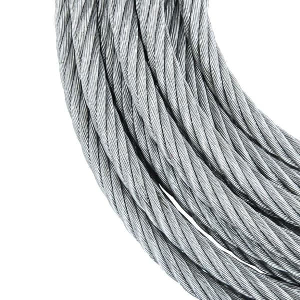 vidaXL stålkabel 20 m 3200 kg