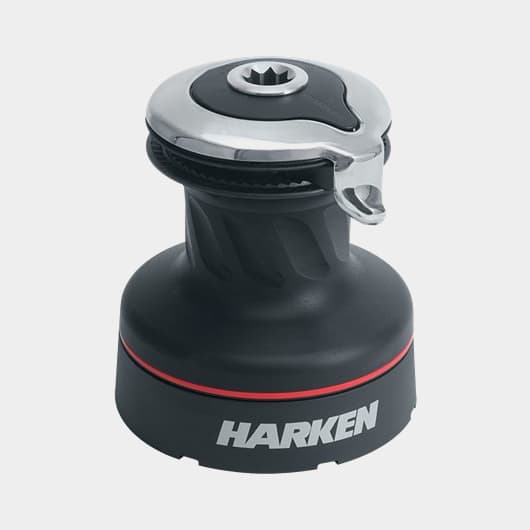 Skotvinsch Harken Radial 2 Speed Self-Tailing 40 Aluminum, självskotande, passar till Ø8 - 12 mm lina