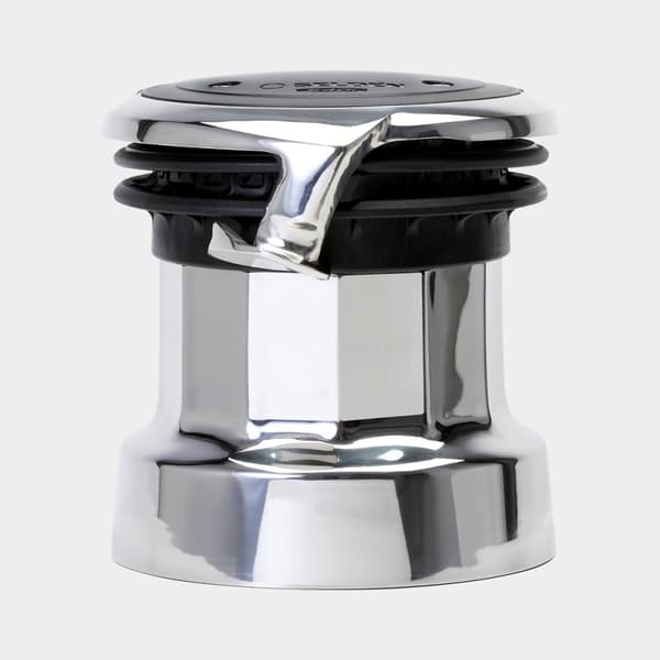 Elektrisk skotvinsch Seldén E40i Stainless, 42 V, 1200 W, självskotande, passar Ø8 - 14 mm tamp