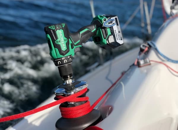 Adapter / bit mellan skotvinsch &amp; skruvdragare iWinch Aluminium