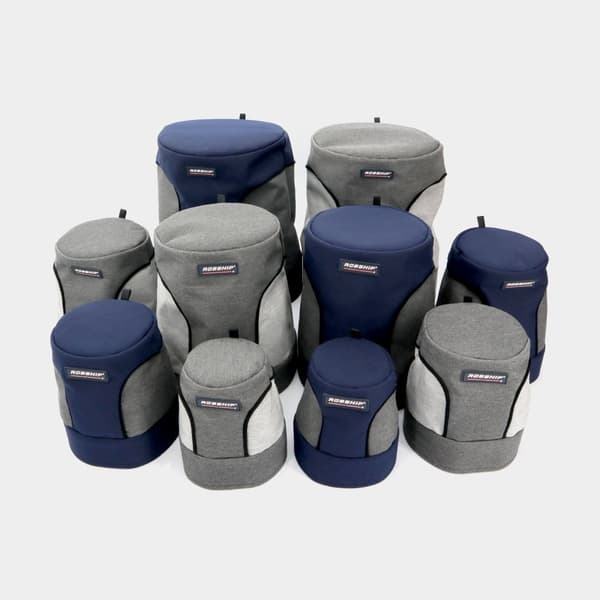Vinschskydd Robship Winch Cover Navyline XX-Large, UV-skyddad akryl, Ø26/30 cm x 33 cm, marinblå