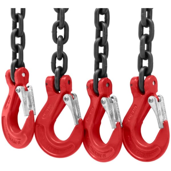 Steinberg Systems Kedjeslinga - 5000 kg - 4 x 1,5 m - svart/röd