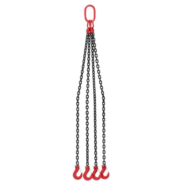 Steinberg Systems Kedjeslinga - 5000 kg - 4 x 1,5 m - svart/röd