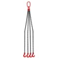 Miniatyrbild 1 av 4: Steinberg Systems Kedjeslinga - 5000 kg - 4 x 1,5 m - svart/röd