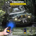Miniatyrbild 5 av 6: 4 000 lbs Elektrisk Vinsch - Automatisk Broms, Stålvajer & Trådlös Kontroll - ATV Lastbil Off Road