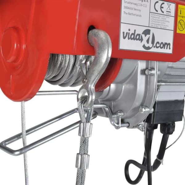 The Living Store Elektrisk vinsch 1000 W 200/400 kg - Vinschar