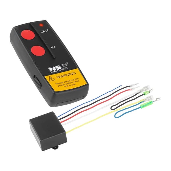 Langaton kaukosäädin autovinssille, kantama 30 m + MSW-WR1 vastaanotin