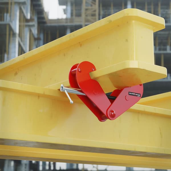Palkkitelineen kiinnityspuristimen leveys 75-195 mm 1000 kg 1T