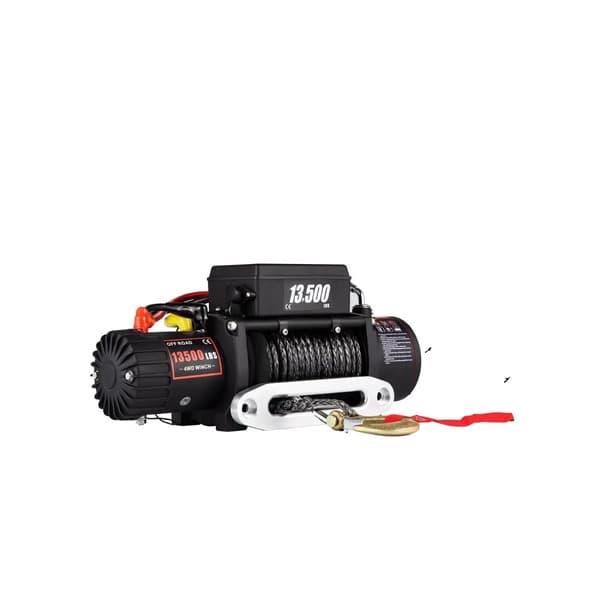 Elektrisk Truck Winch, 13.500 lbs Kapacitet, Kraftfuld 6,8 hk Motor,13500LBS