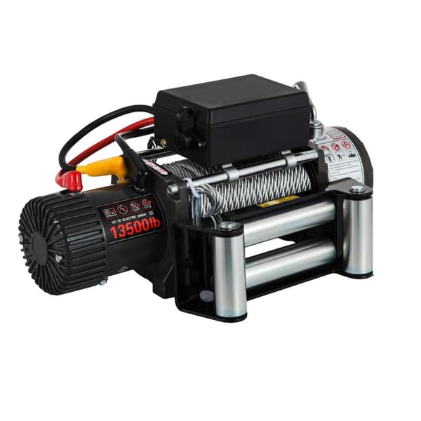 VEVOR Elektrisk Vinsch, 13500 lbs Trækkapacitet, 6.8 HK Motor,13500LBS, 27M, type 1