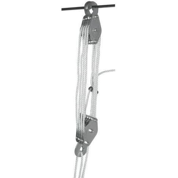 Berger & Schröter 60004 Lyft med 8 remskivor 300 kg (tysk import)