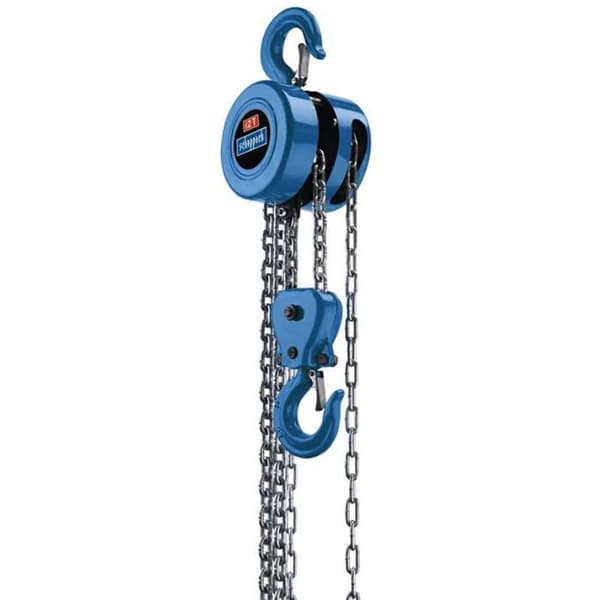 SCHEPPACH CB02 2T kättingtelfer - Mått: 380 mm