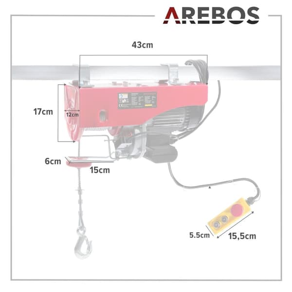 Rebspil 1000 kg
