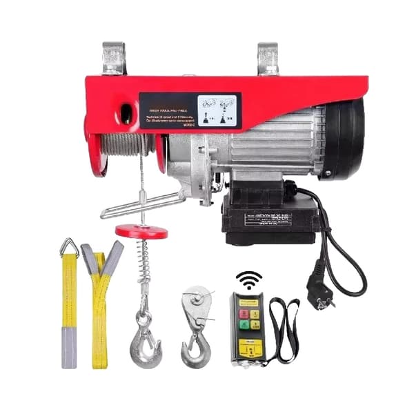 Elektrisk vinsch, 220V, 510W effekt, 12M kabel längd,EU