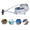 Miniatyrbild 1 av 4: Professionell Handvinsch, 3500 lbs dragkraft, 10M stålvajer,10M Kabel