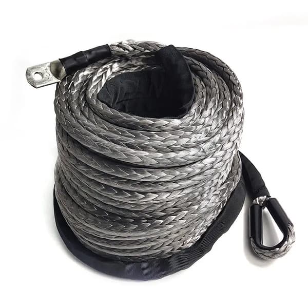 Vinsjesejl, 10 mm diameter, 30 m længde,GRÅ