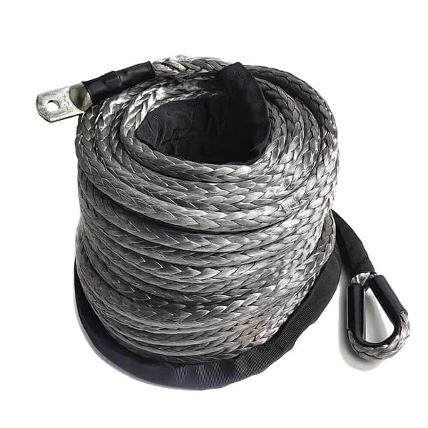 Vinsjesejl, 10 mm diameter, 30 m længde,GRÅ