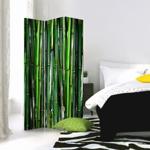 Legendarte - Skärm - Skiljevägg med fram-/baktryck Bambu cm. 110x150 (3x)