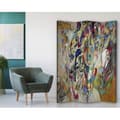 Miniatyrbild 3 av 4: Legendarte - Skärm - Skiljevägg med fram-/baktryckskomposition VII - Wassily Kandinsky cm. 145x170 (4x)