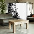 Miniatyrbild 3 av 4: Legendarte - Skärm - Skiljevägg med Front / Back Print Forest Silhouette cm. 180x170 (5x)