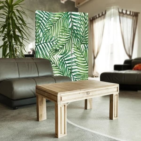 Legendarte - Skärm - Skiljevägg med Front/Back Print Jungle Canopy cm. 110x150 (3x)