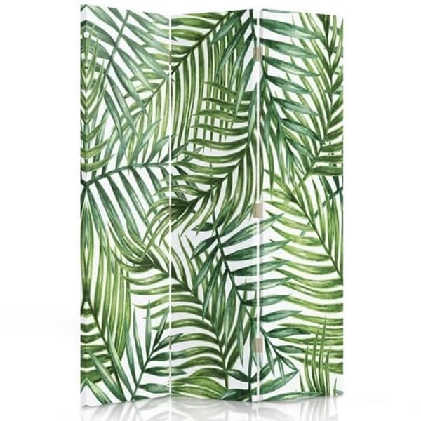 Legendarte - Skärm - Skiljevägg med Front/Back Print Jungle Canopy cm. 110x150 (3x)